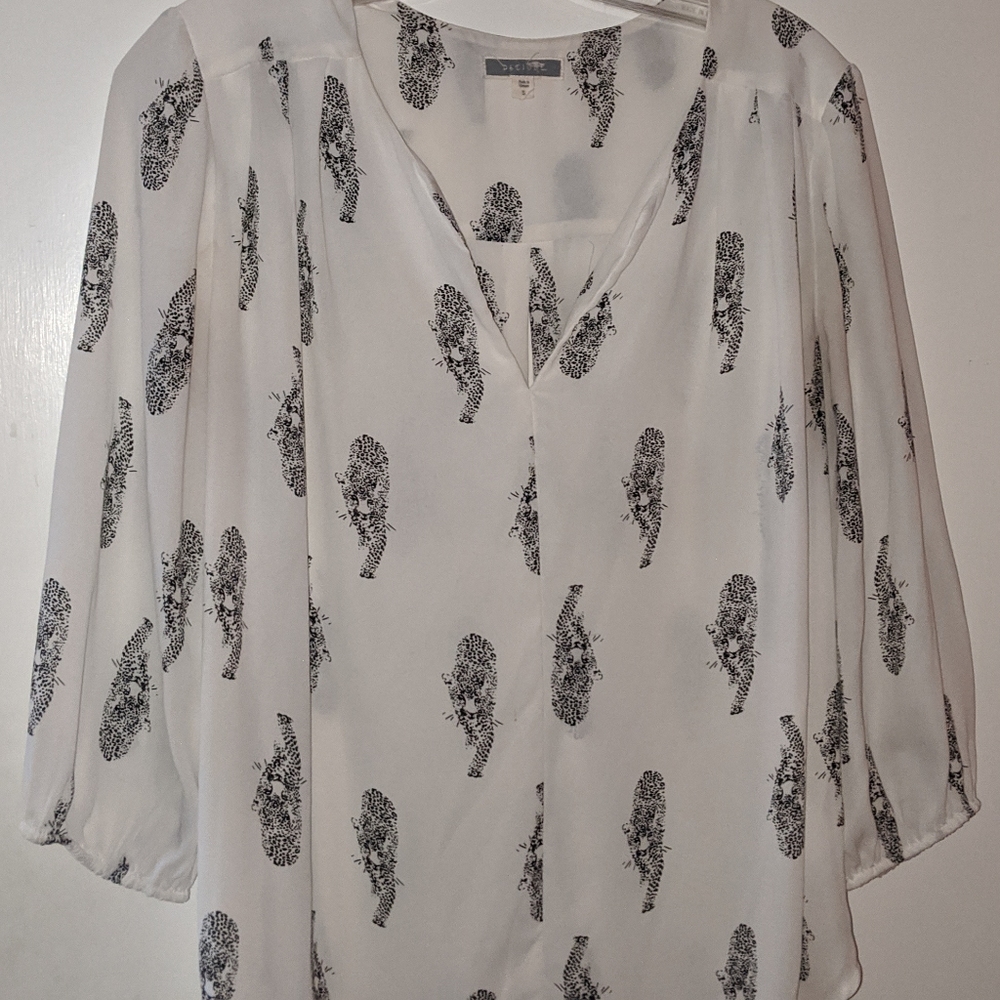 Leopard Blouse
